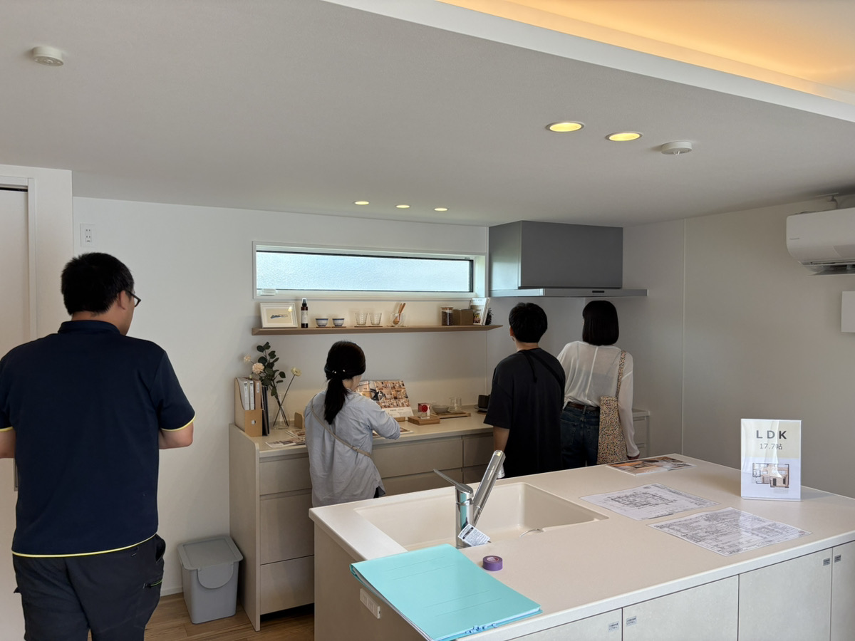 実際の完成見学会の様子